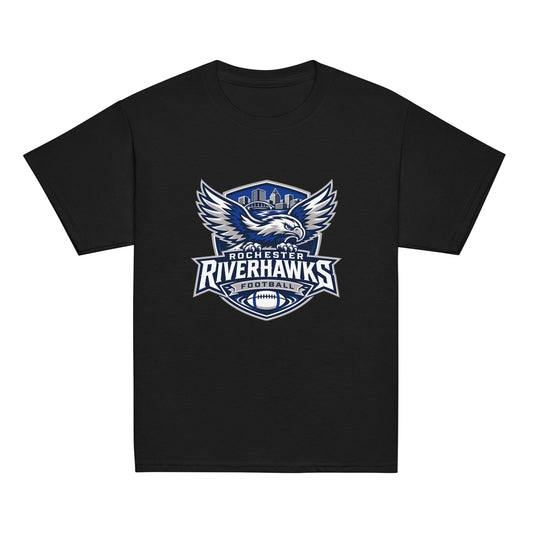 Classic | Youth T Shirt | Rochester Riverhawks | Shield Logo