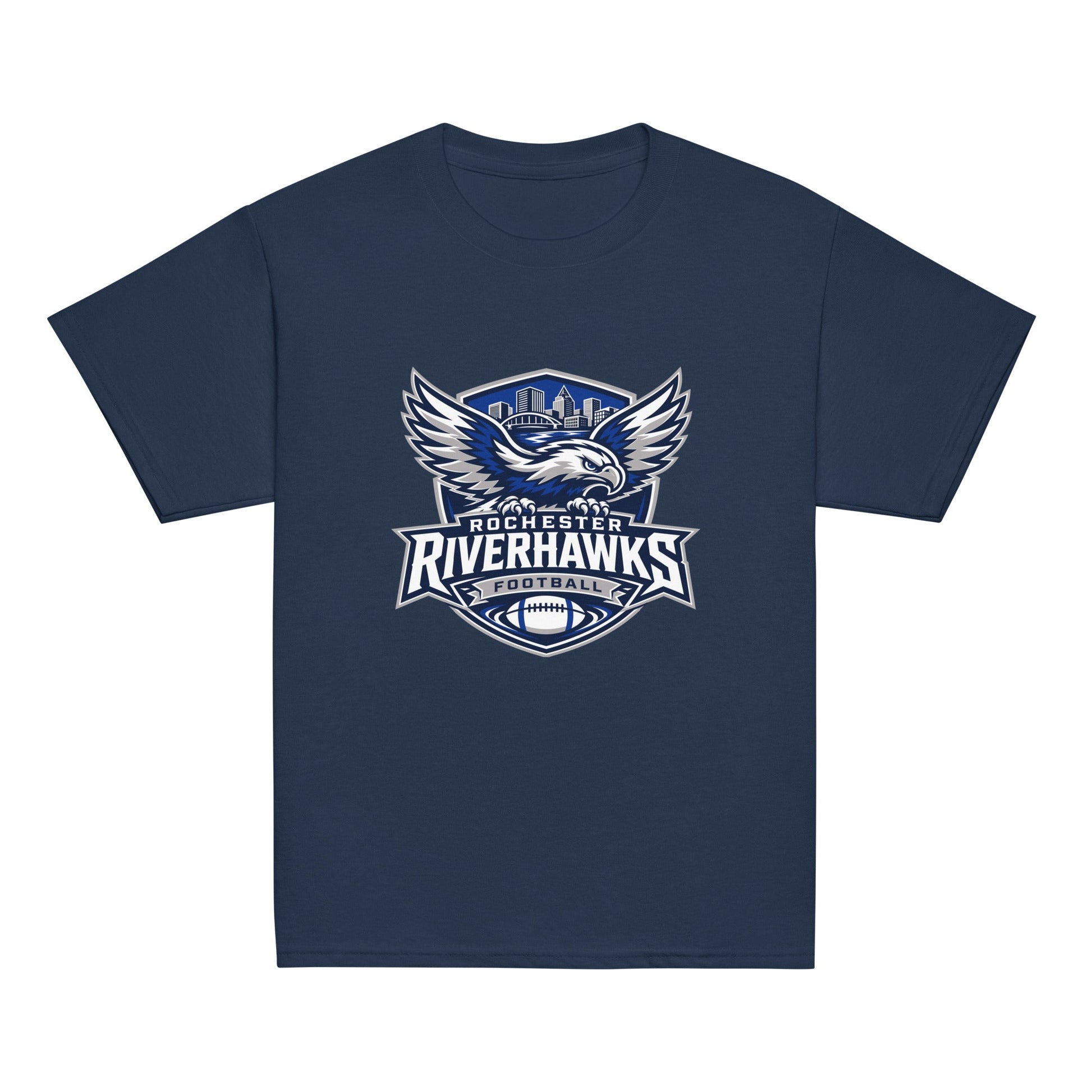 Classic | Youth T Shirt | Rochester Riverhawks | Shield Logo