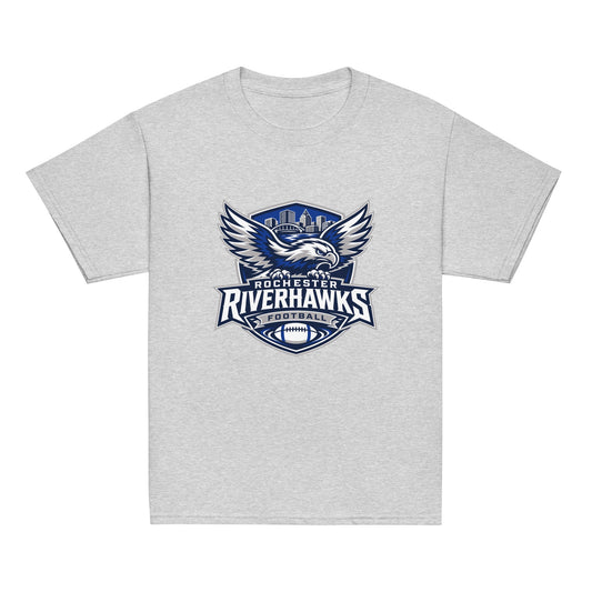 Classic | Youth T Shirt | Rochester Riverhawks | Shield Logo