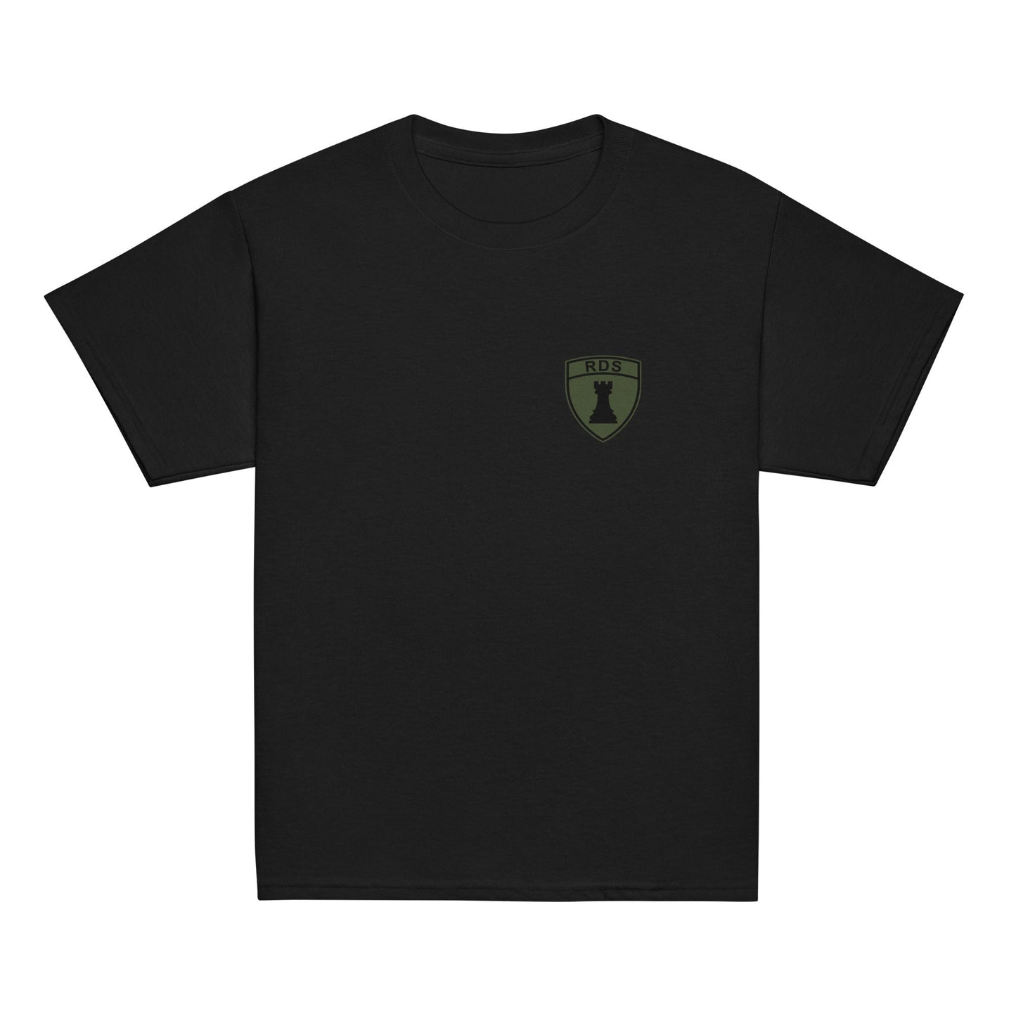 Classic | Youth T Shirt | Rook Defense Solutions | Crest Logo