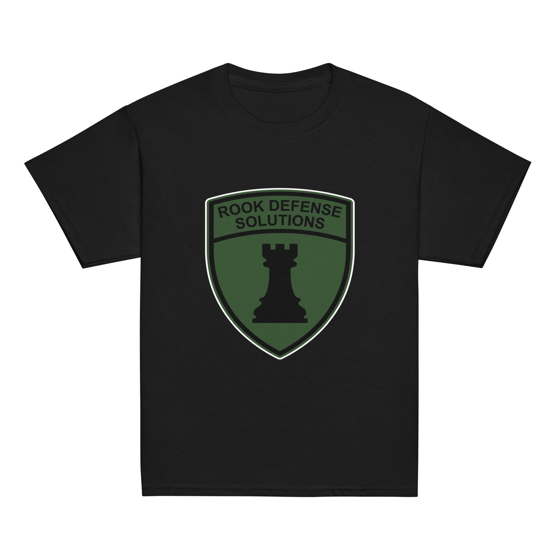Classic | Youth T Shirt | Rook Defense Solutions | Emblem Logo