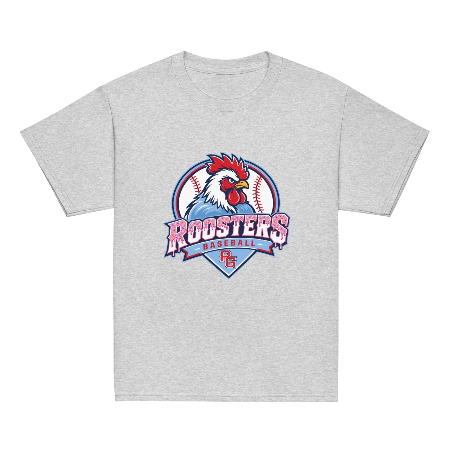 Classic | Youth T Shirt | Rooster Nation | Emblem Logo