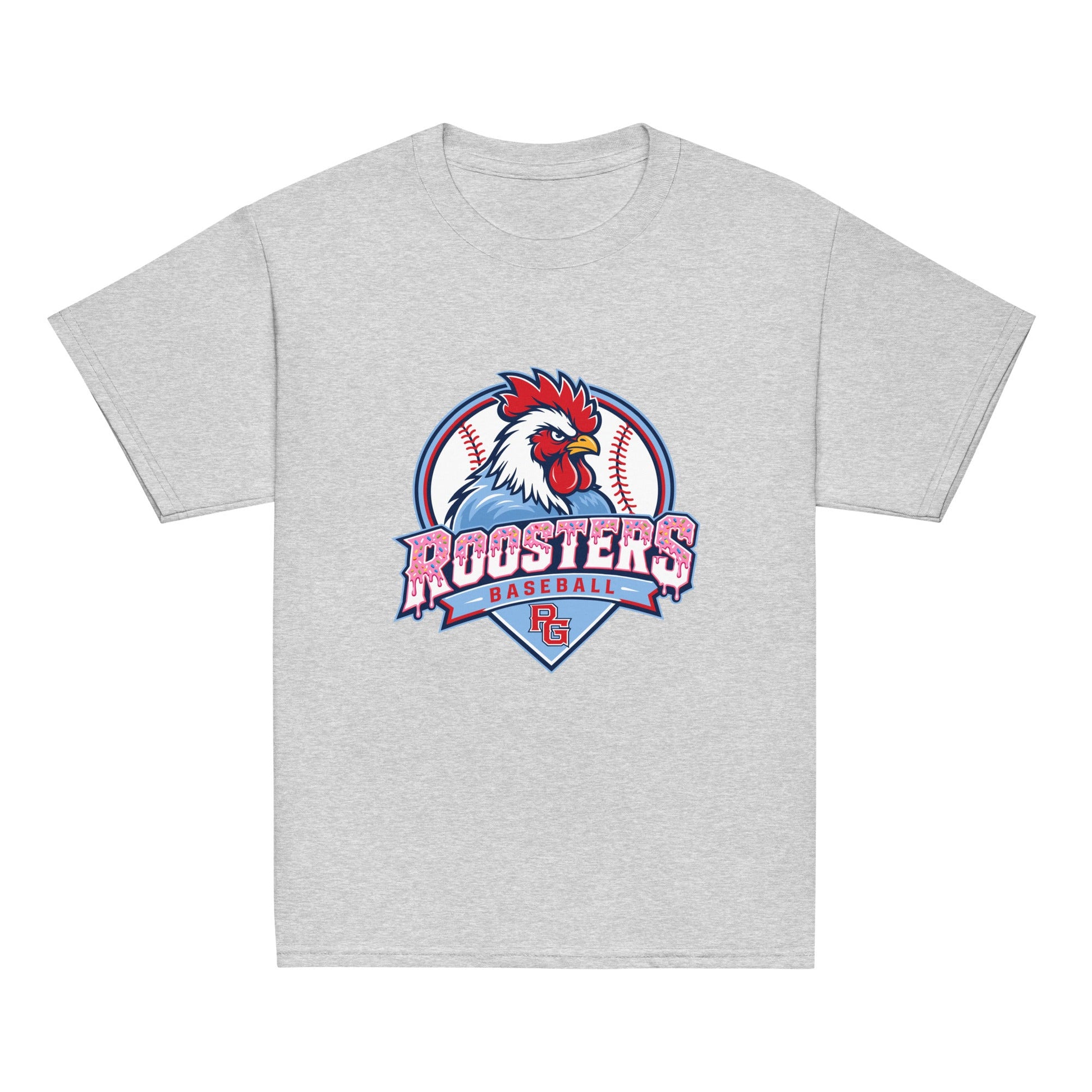 Classic | Youth T Shirt | Rooster Nation | Emblem Logo