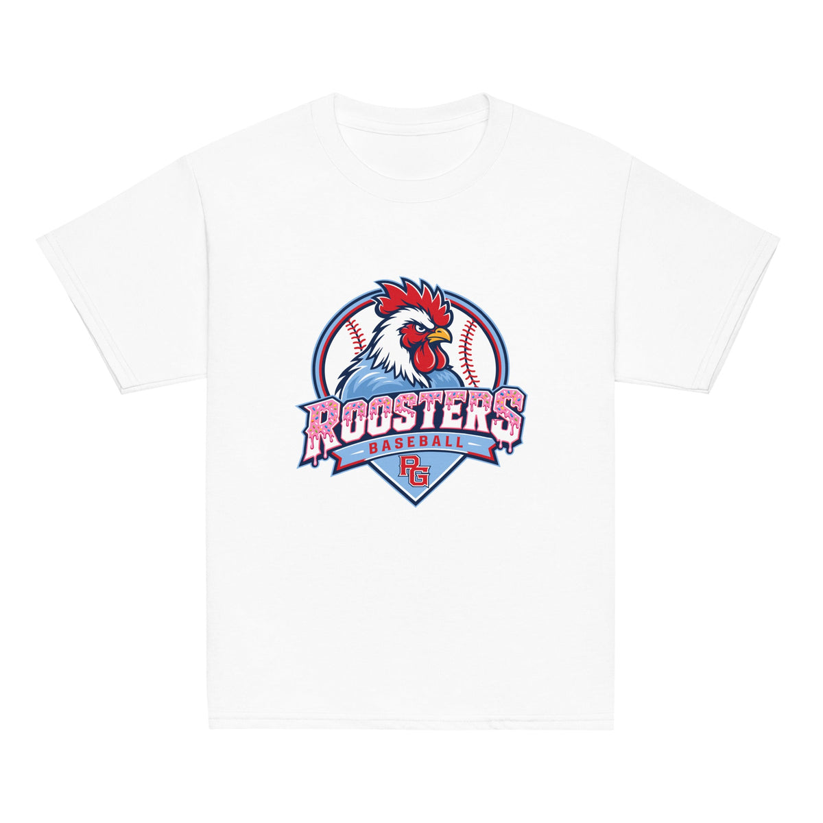 Classic | Youth T Shirt | Rooster Nation | Emblem Logo