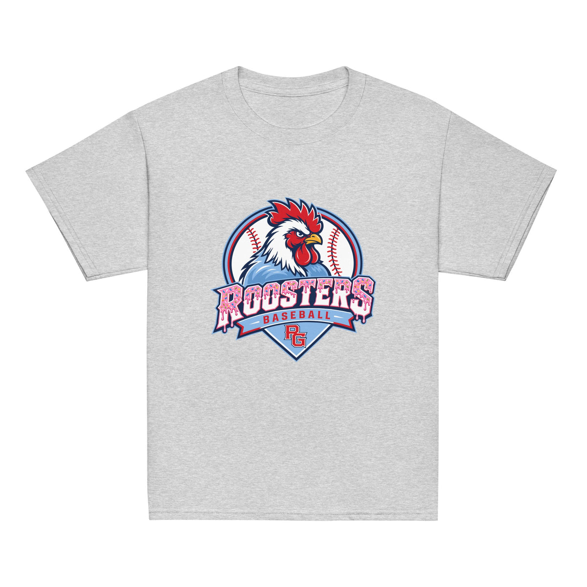 Classic | Youth T Shirt | Rooster Nation | Emblem Logo