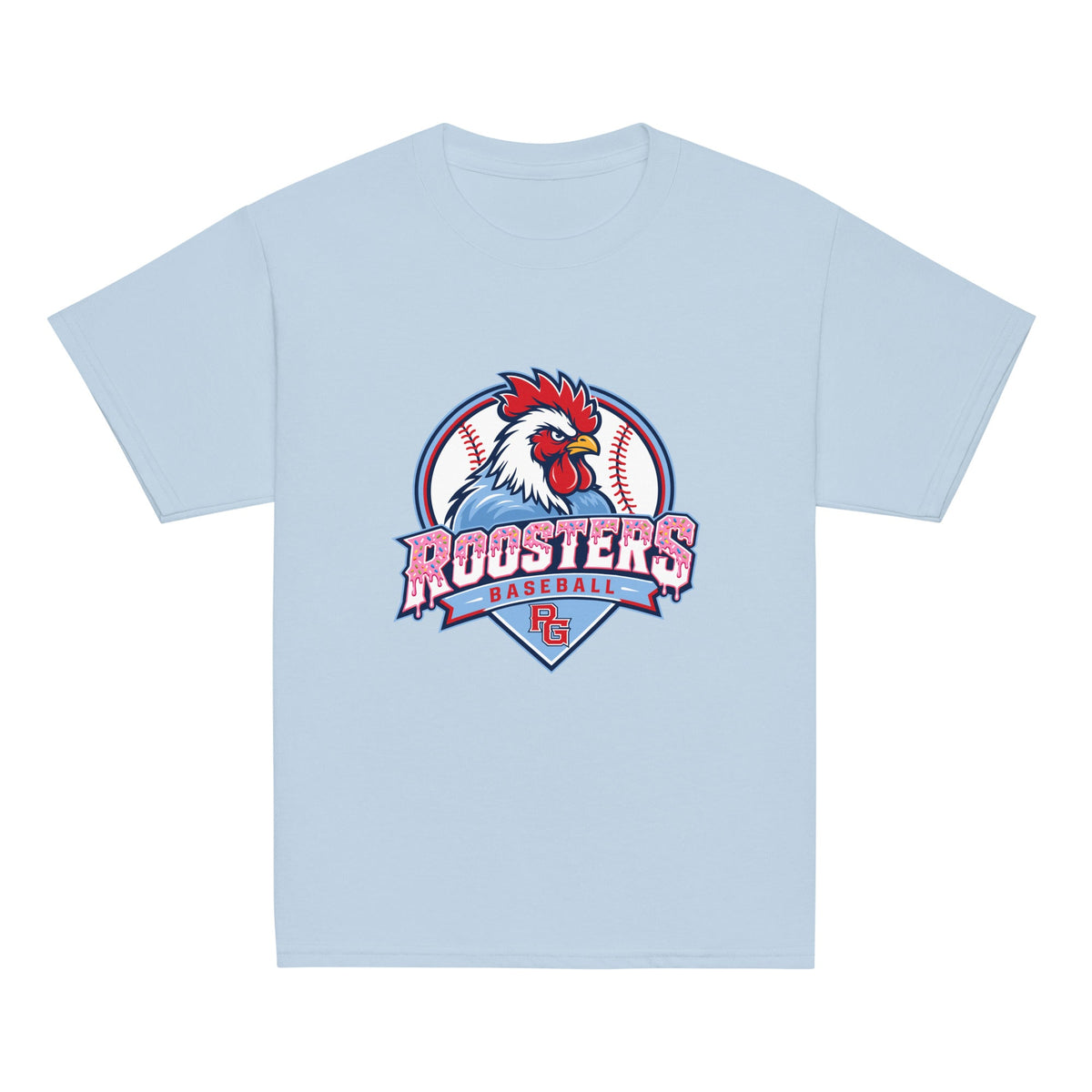 Classic | Youth T Shirt | Rooster Nation | Emblem Logo
