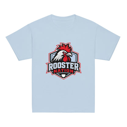Classic | Youth T Shirt | Rooster Nation | Shield Logo