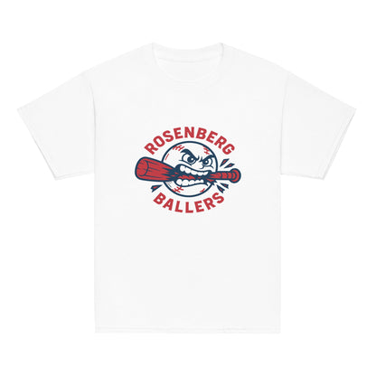 Classic | Youth T Shirt | Rosenberg Ballers | Vanguard Logo
