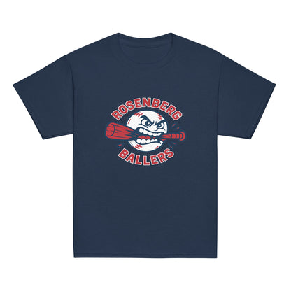 Classic | Youth T Shirt | Rosenberg Ballers | Vanguard Logo