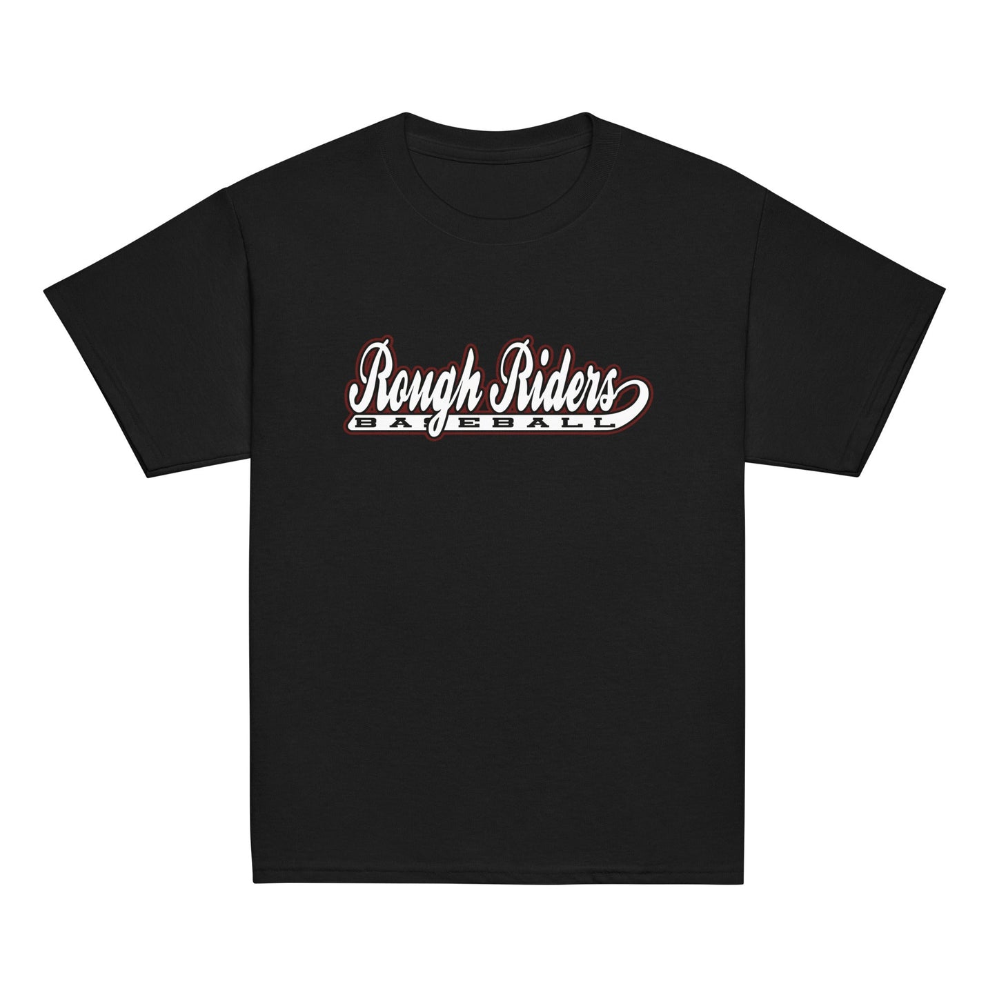 Classic | Youth T Shirt | Rough Riders | Baseball Script Logo