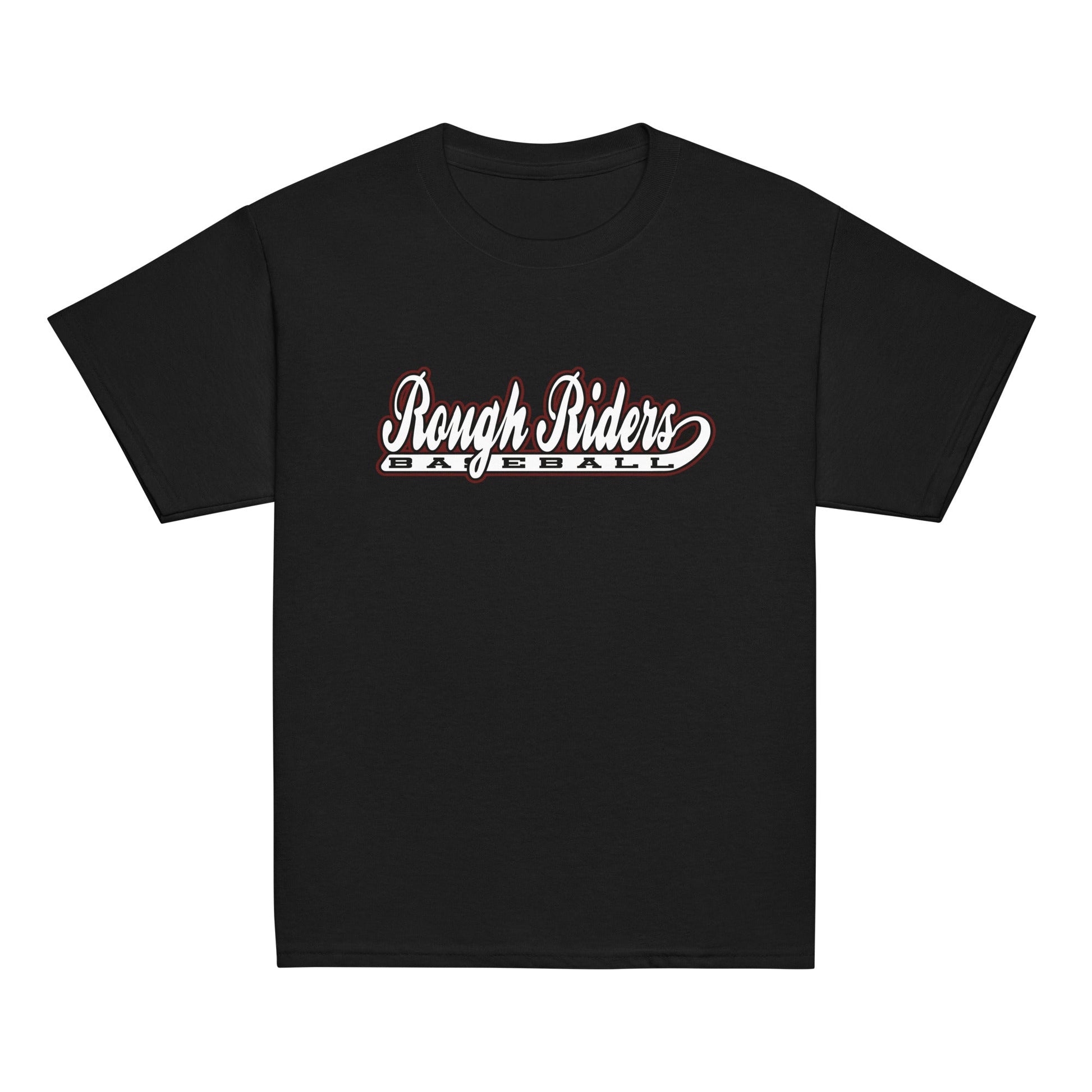 Classic | Youth T Shirt | Rough Riders | Baseball Script Logo