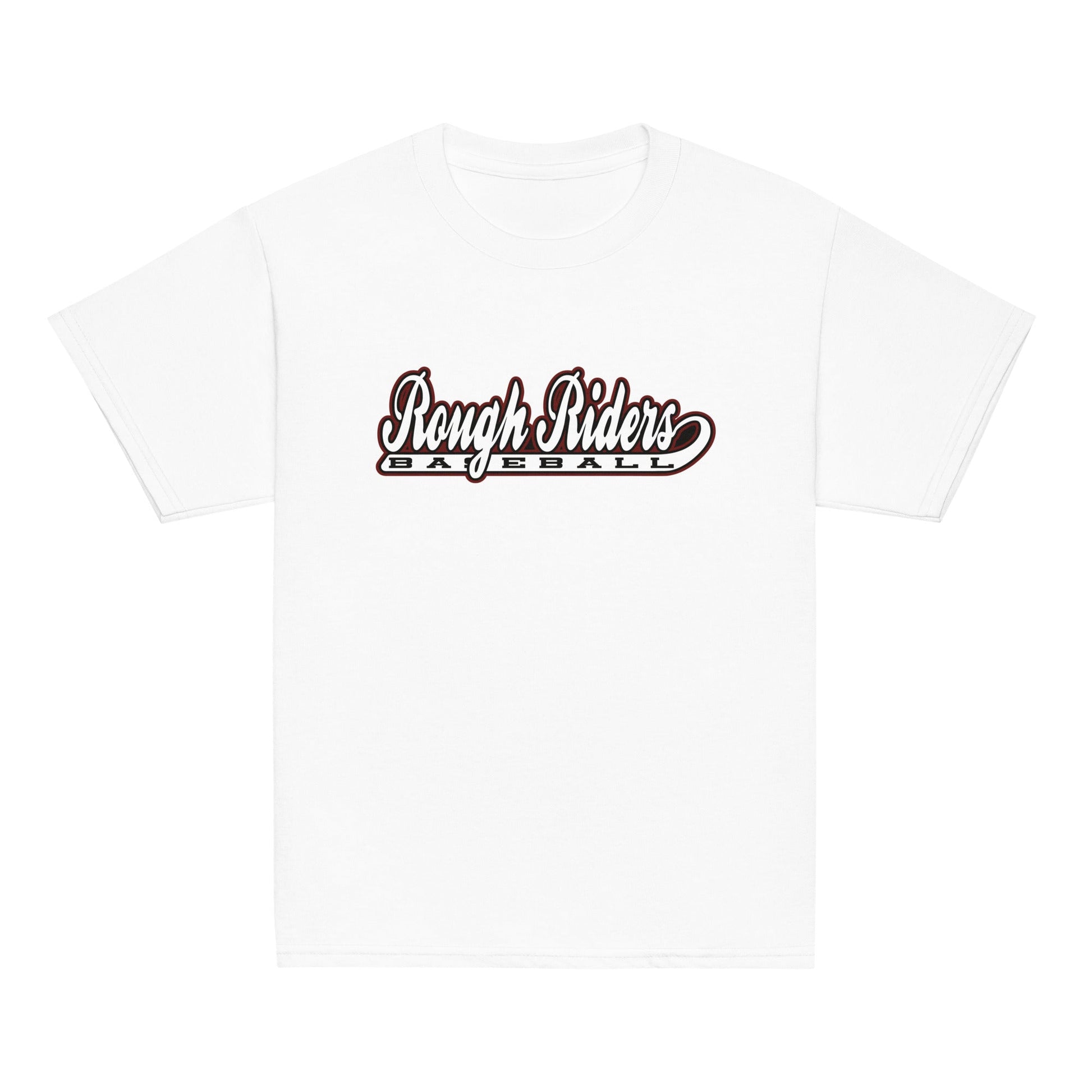 Classic | Youth T Shirt | Rough Riders | Baseball Script Logo