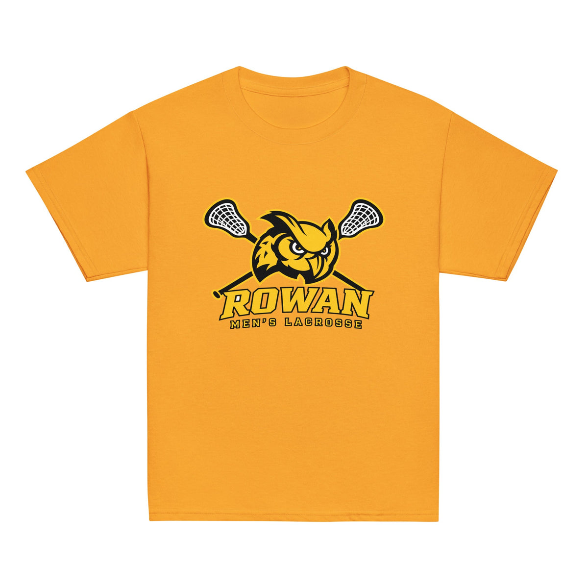Classic | Youth T Shirt | Rowan Men’s Lacrosse | Crest Logo