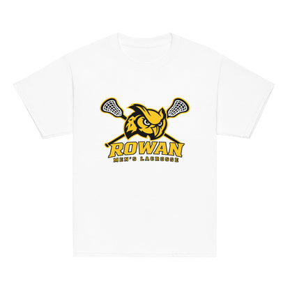 Classic | Youth T Shirt | Rowan Men’s Lacrosse | Crest Logo
