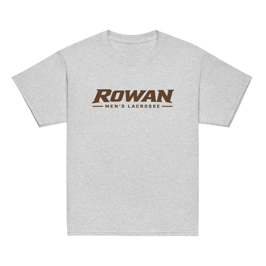 Classic | Youth T Shirt | Rowan Men’s Lacrosse | Modern Script Logo