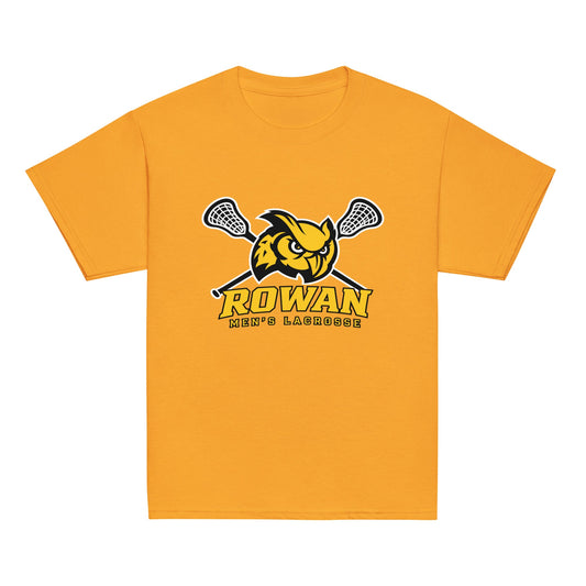 Classic | Youth T Shirt | Rowan Men’s Lacrosse | Vanguard Logo