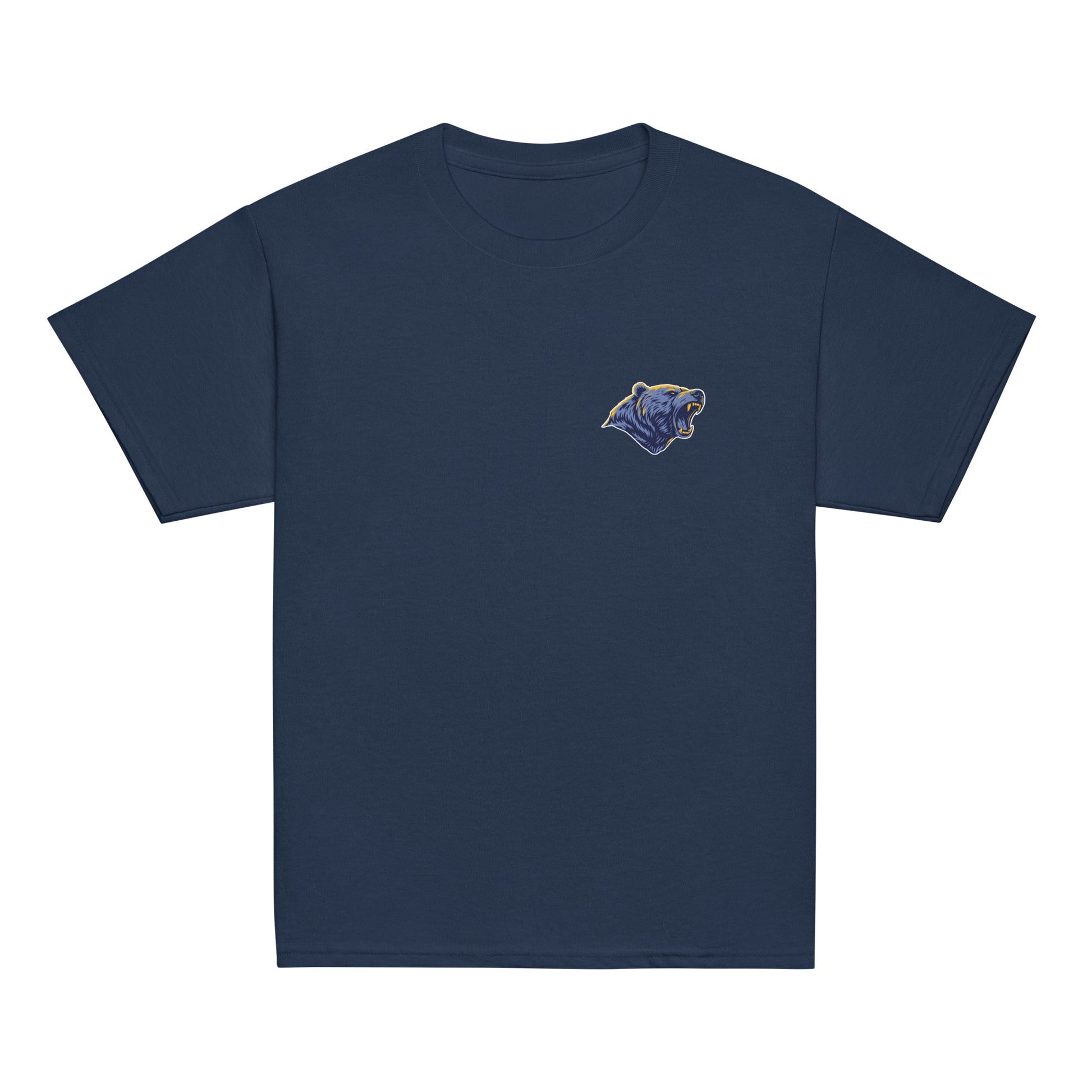 Classic | Youth T Shirt | Rutherford County Grizzlies Football | Mascot Logo