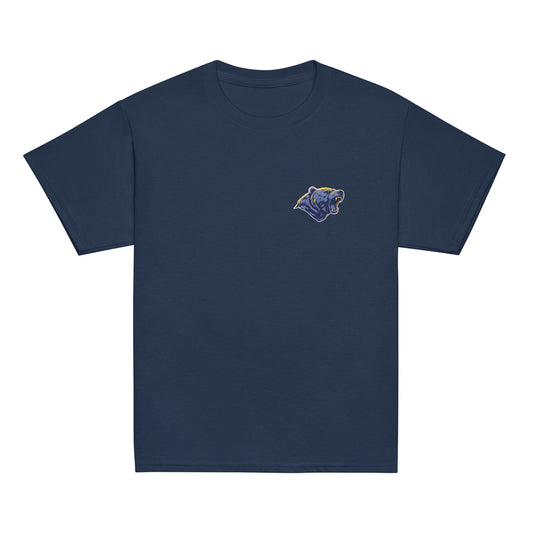 Classic | Youth T Shirt | Rutherford County Grizzlies Football | Mascot Logo