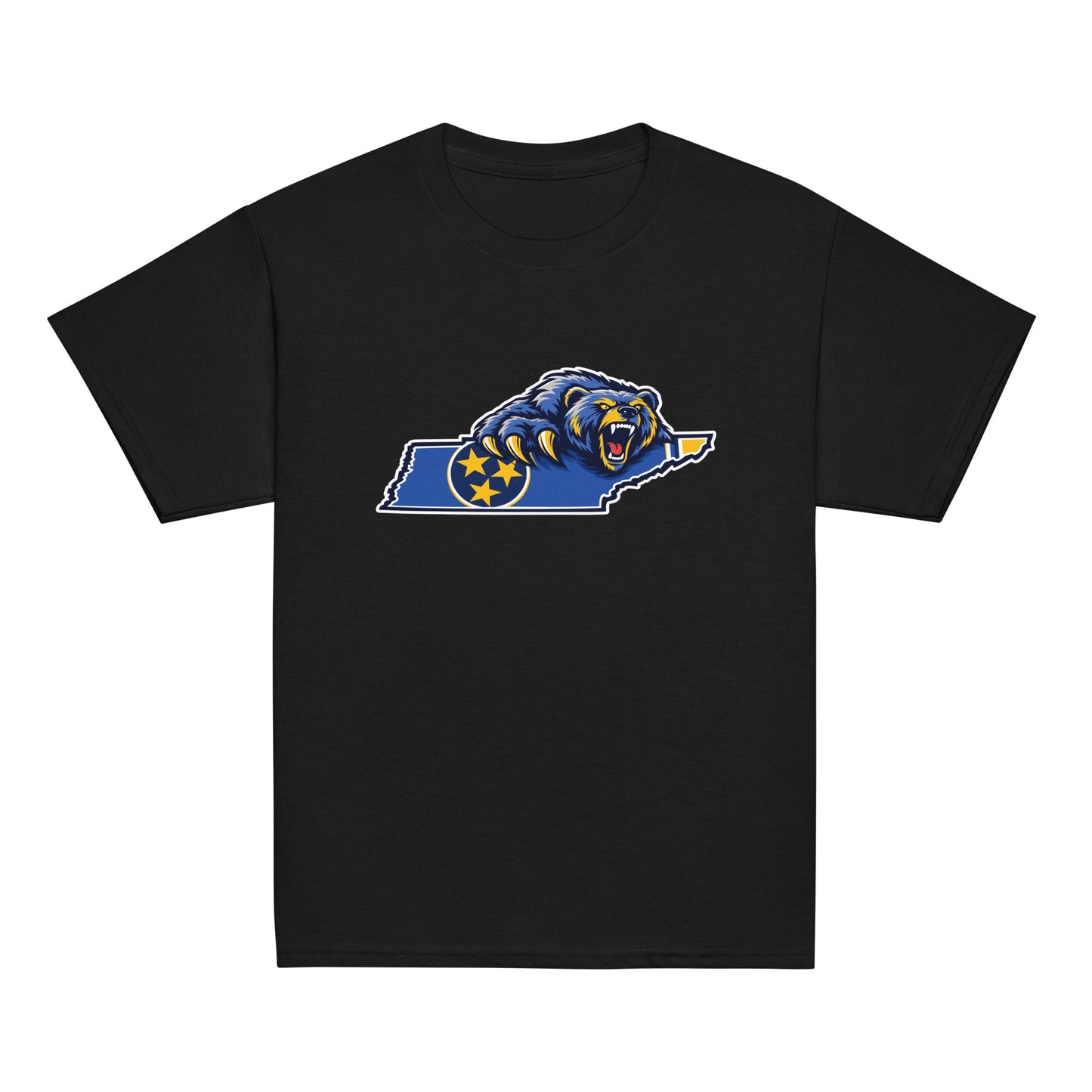 Classic | Youth T Shirt | Rutherford County Grizzlies Football | Tennessee Logo
