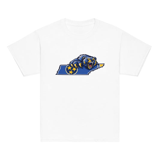 Classic | Youth T Shirt | Rutherford County Grizzlies Football | Tennessee Logo