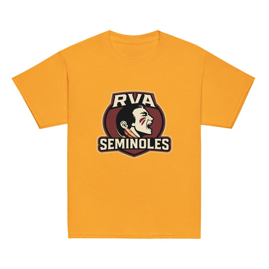 Classic | Youth T Shirt | RVA Seminoles | Mascot Logo