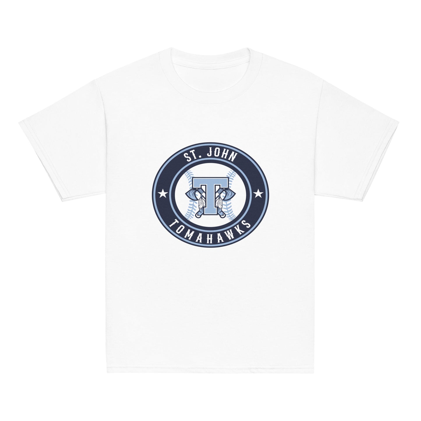 Classic | Youth T Shirt | Saint John Tomahawks | Badge Logo