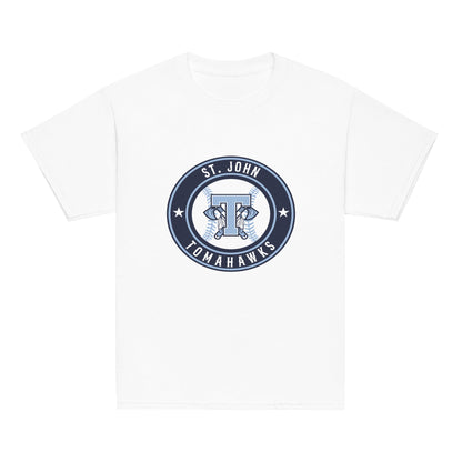 Classic | Youth T Shirt | Saint John Tomahawks | Badge Logo