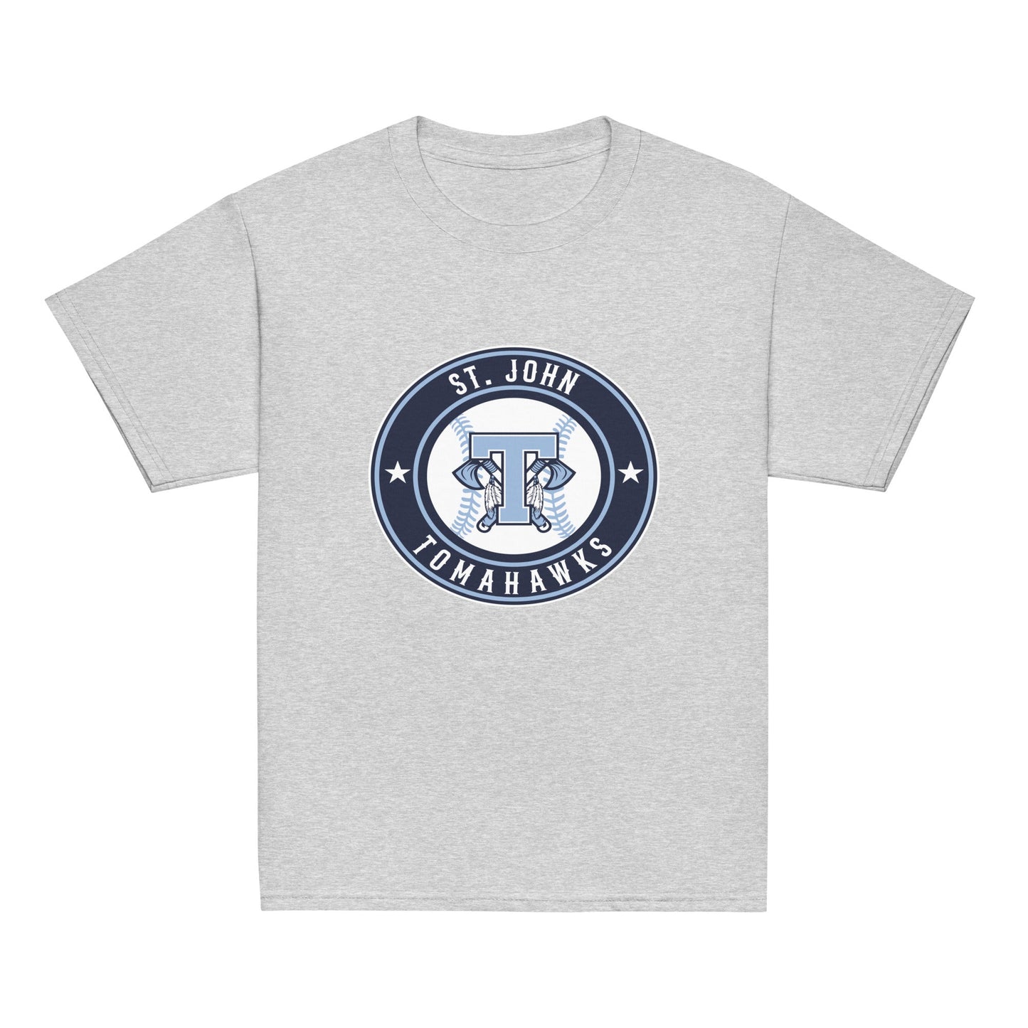 Classic | Youth T Shirt | Saint John Tomahawks | Badge Logo