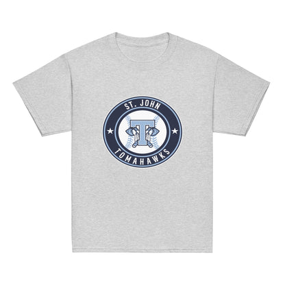 Classic | Youth T Shirt | Saint John Tomahawks | Badge Logo