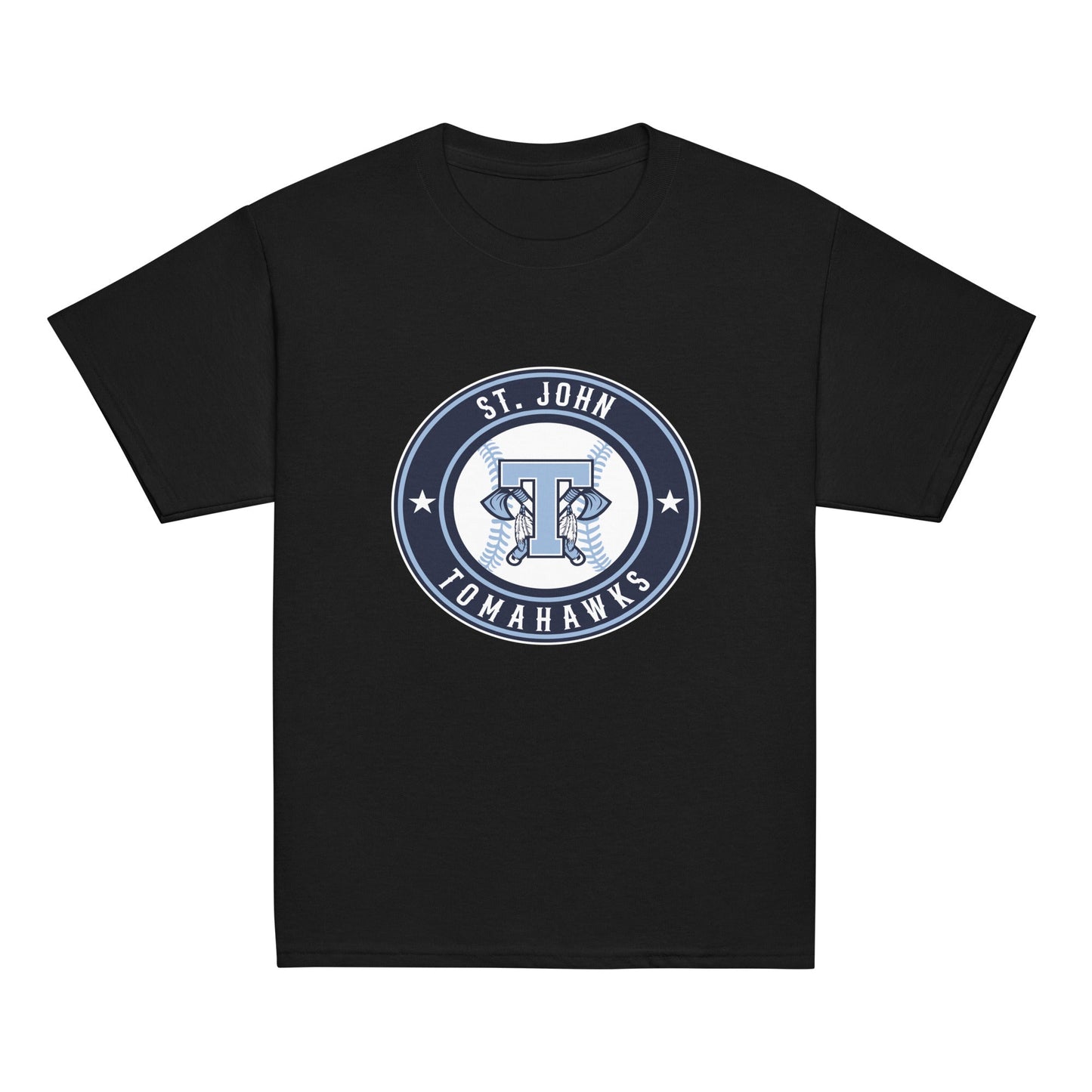 Classic | Youth T Shirt | Saint John Tomahawks | Badge Logo