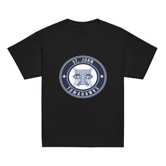Classic | Youth T Shirt | Saint John Tomahawks | Badge Logo