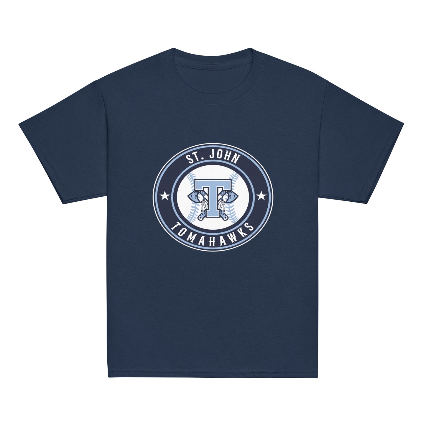 Classic | Youth T Shirt | Saint John Tomahawks | Badge Logo