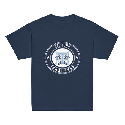Classic | Youth T Shirt | Saint John Tomahawks | Badge Logo