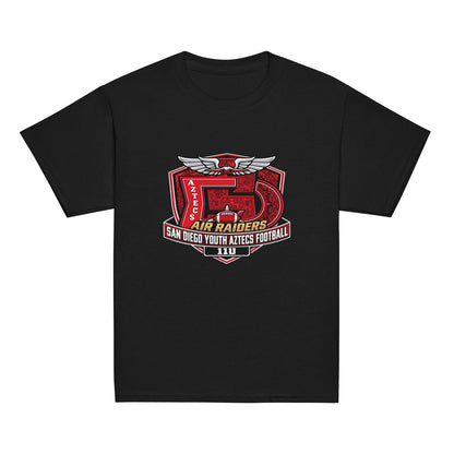 Classic | Youth T Shirt | San Diego Youth Aztecs Football 11u Air Raiders | Shield Logo