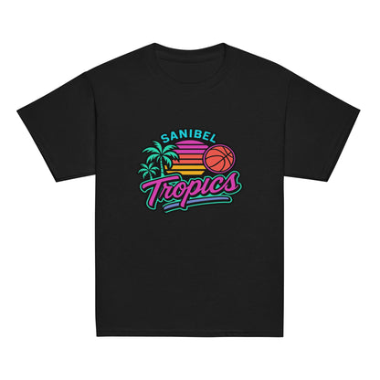 Classic | Youth T Shirt | Sanibel Tropics | Coastal Clash Logo