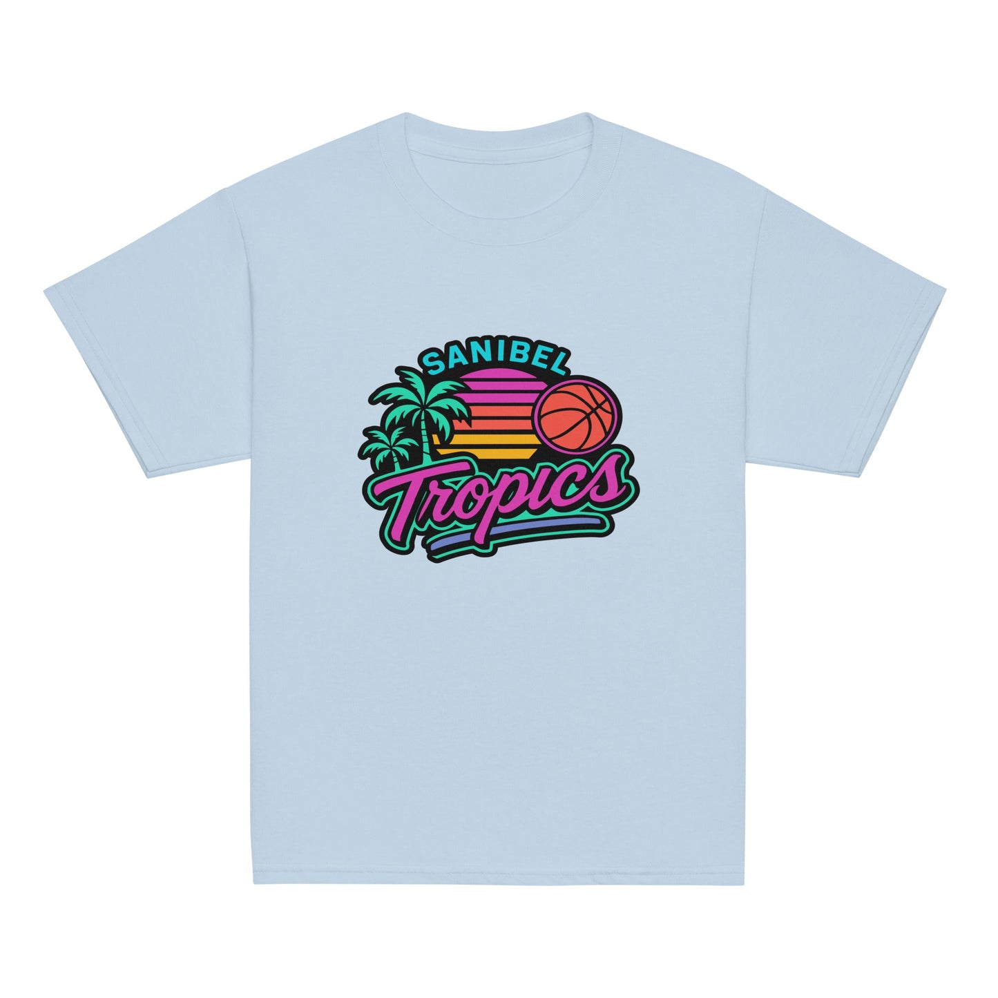 Classic | Youth T Shirt | Sanibel Tropics | Coastal Clash Logo