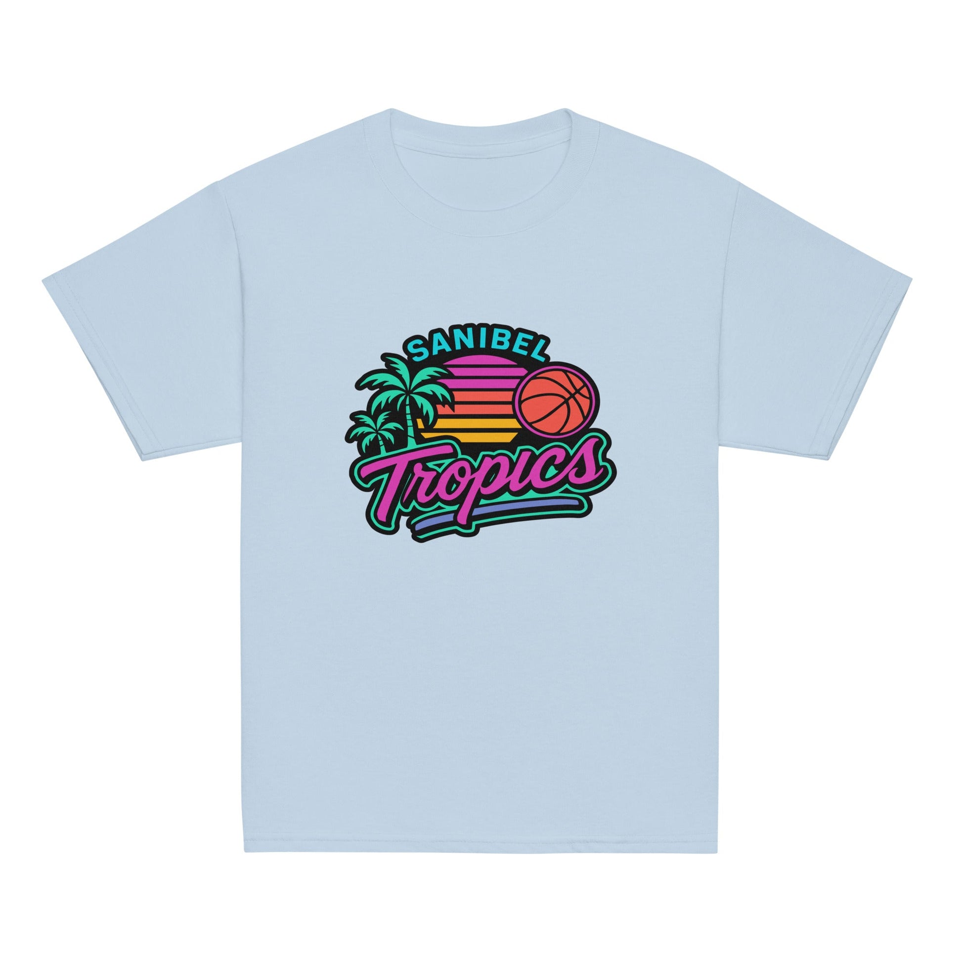 Classic | Youth T Shirt | Sanibel Tropics | Coastal Clash Logo