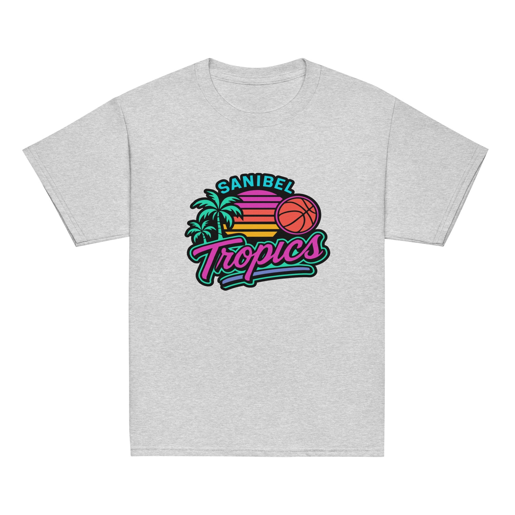 Classic | Youth T Shirt | Sanibel Tropics | Coastal Clash Logo