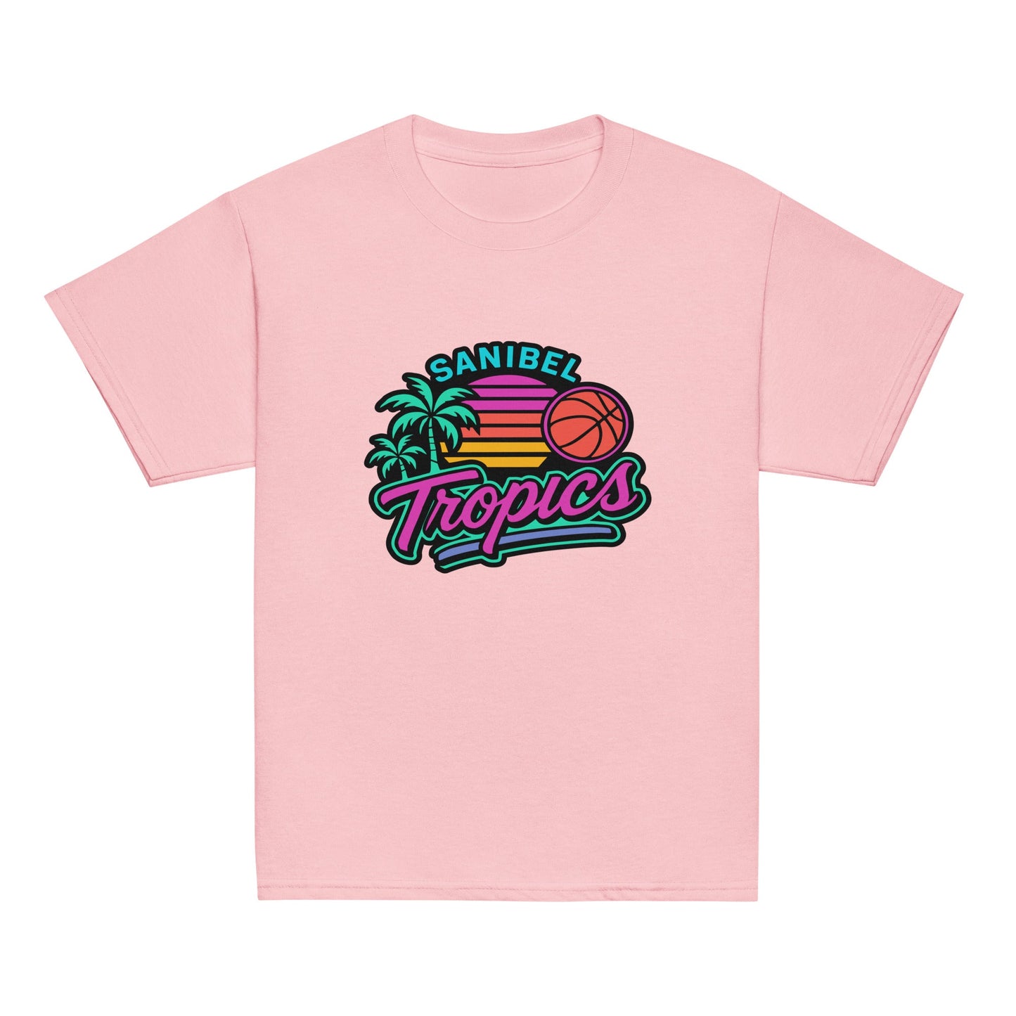 Classic | Youth T Shirt | Sanibel Tropics | Coastal Clash Logo