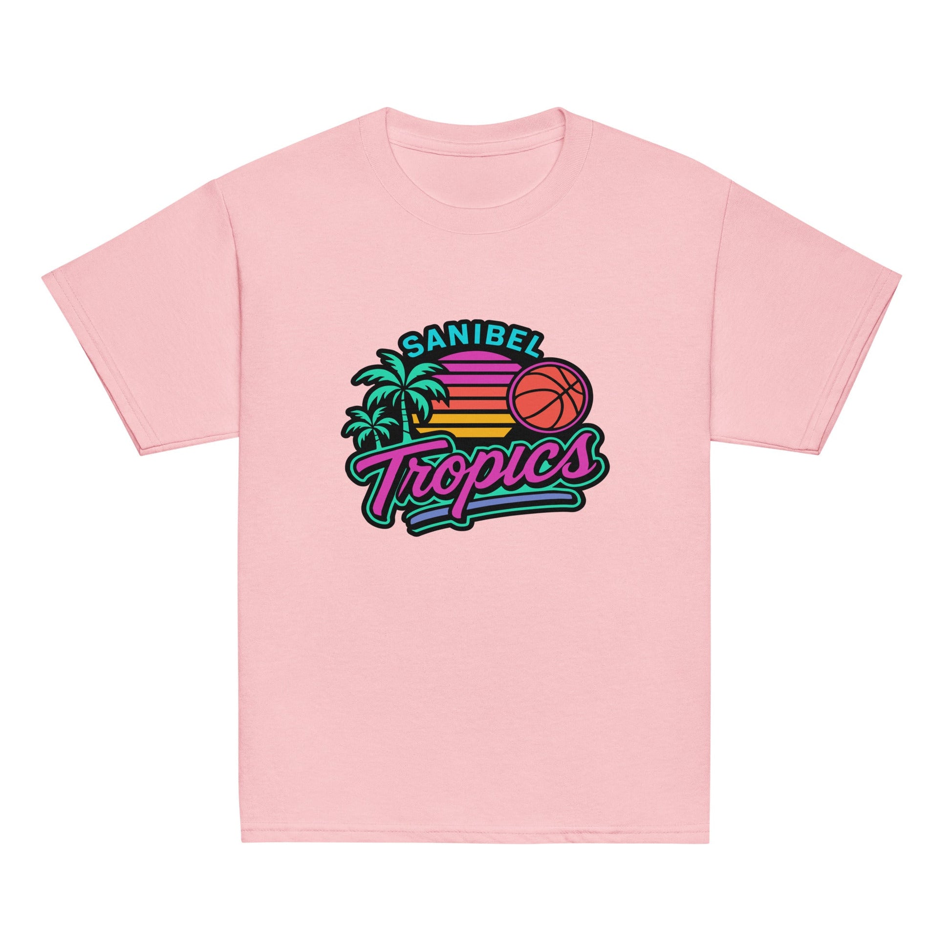 Classic | Youth T Shirt | Sanibel Tropics | Coastal Clash Logo