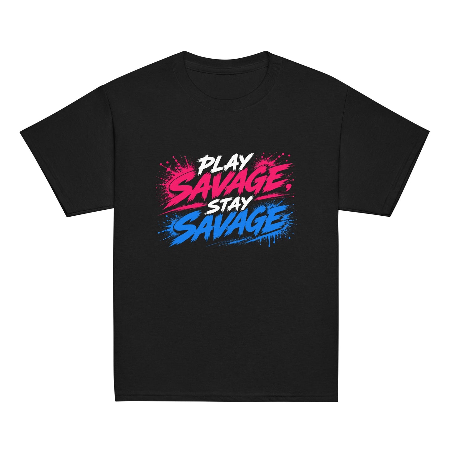 Classic | Youth T Shirt | Savage Softball | Play Stay Logo