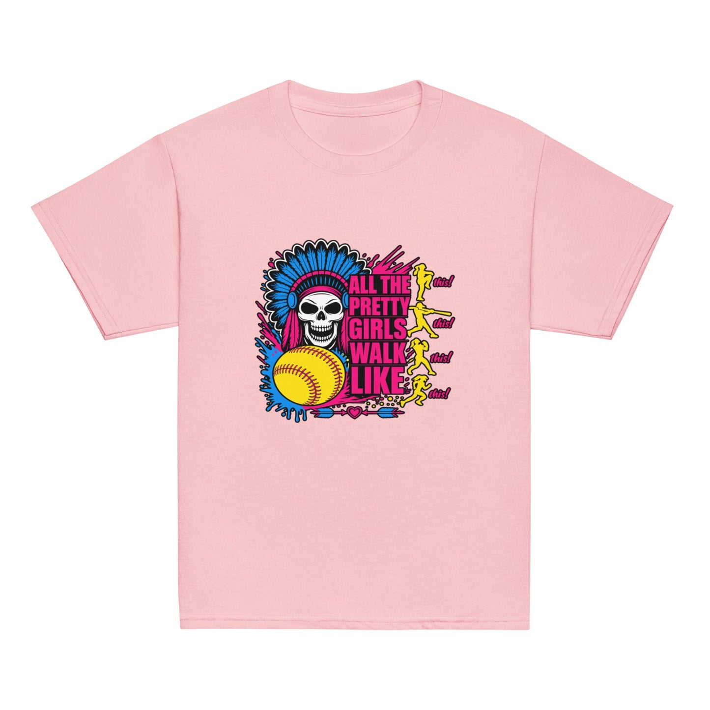 Classic | Youth T Shirt | Savage Softball | Varsity Vanguard Logo