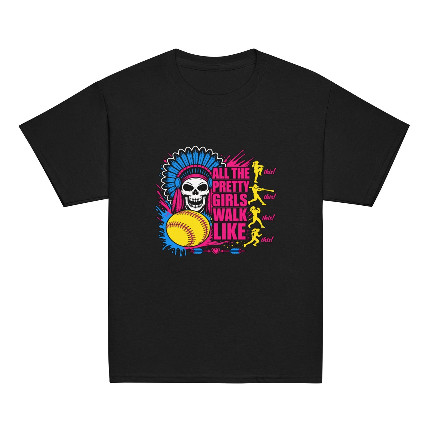 Classic | Youth T Shirt | Savage Softball | Varsity Vanguard Logo