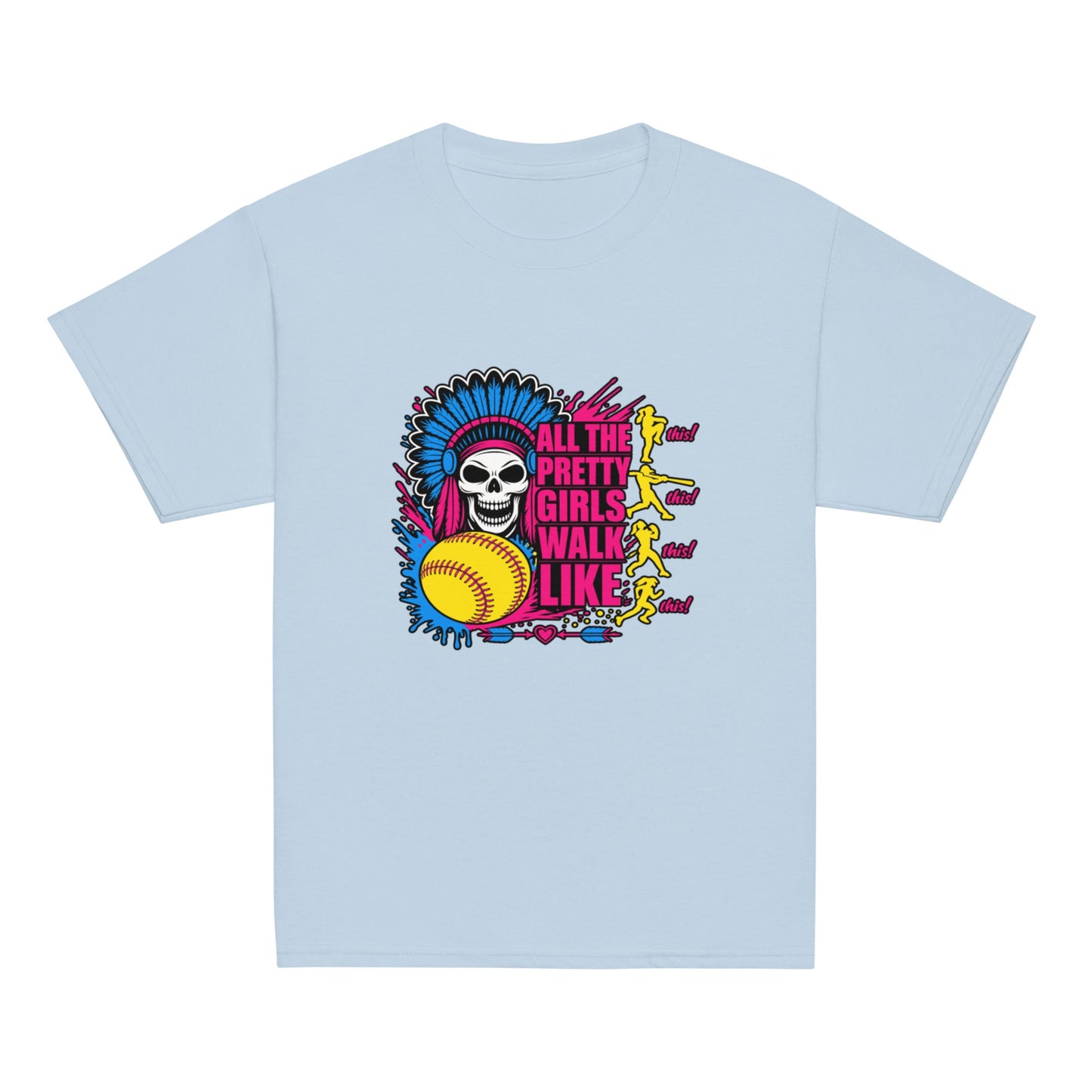 Classic | Youth T Shirt | Savage Softball | Varsity Vanguard Logo
