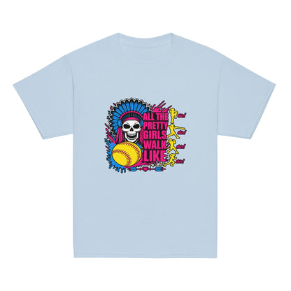 Classic | Youth T Shirt | Savage Softball | Varsity Vanguard Logo