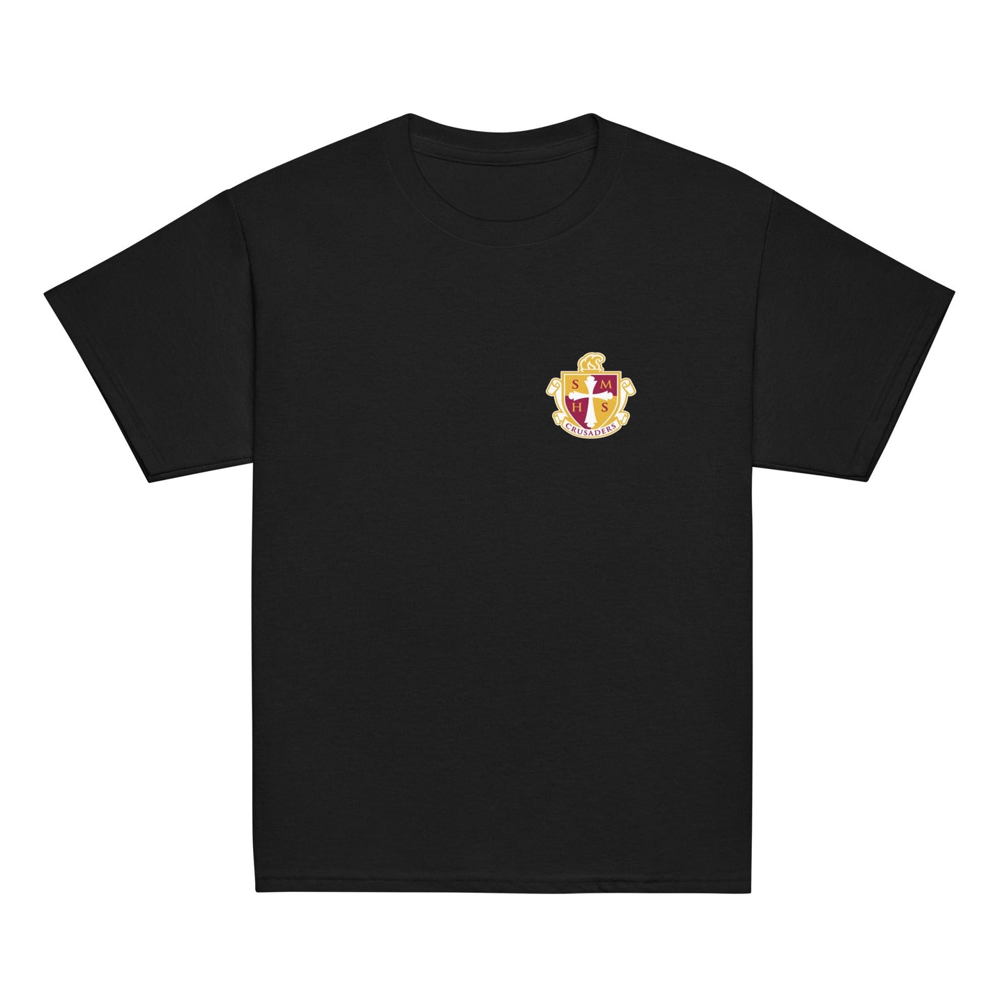Classic | Youth T Shirt | Scecina High School Track and Field | Crest Logo