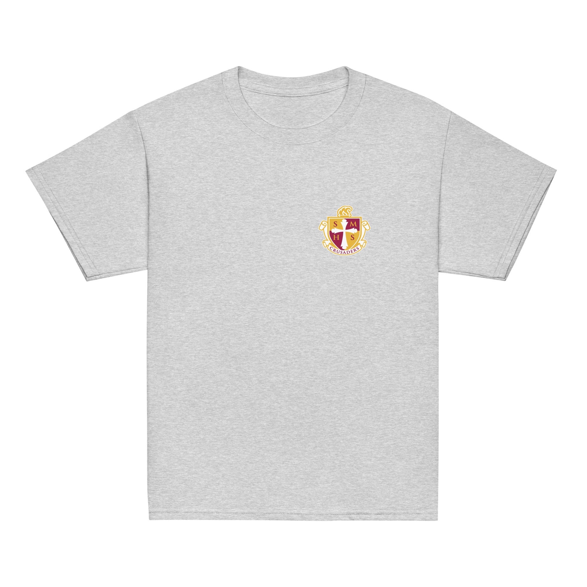 Classic | Youth T Shirt | Scecina High School Track and Field | Crest Logo