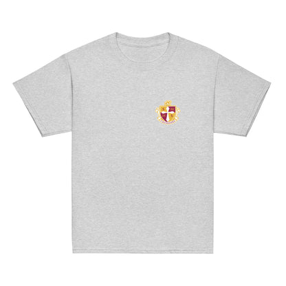 Classic | Youth T Shirt | Scecina High School Track and Field | Crest Logo