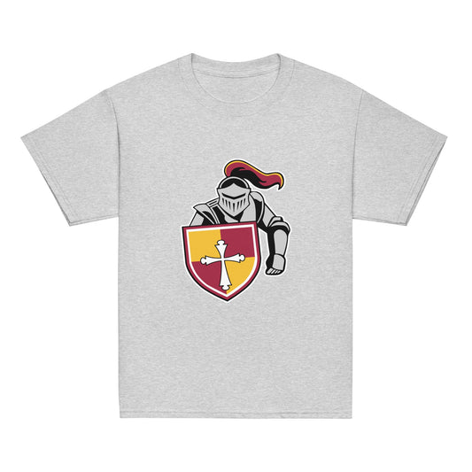 Classic | Youth T Shirt | Scecina High School Track and Field | Crusader Logo