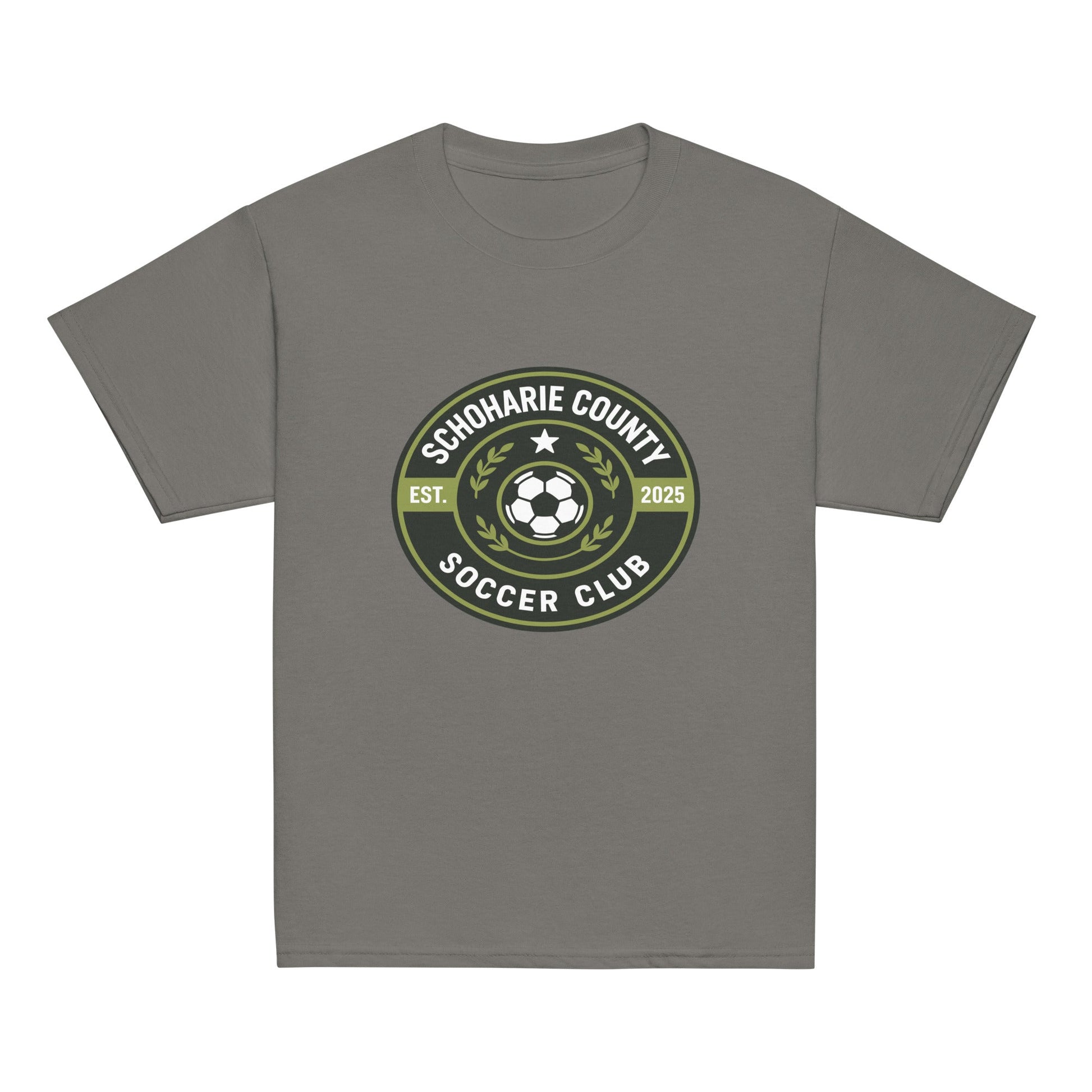 Classic | Youth T Shirt | Schoharie County Soccer Club | Badge Logo